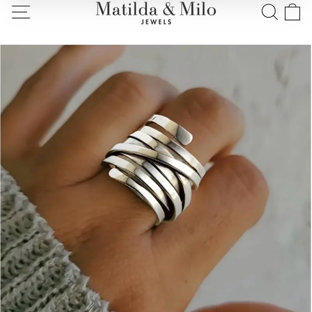 Silver Stacked Ring